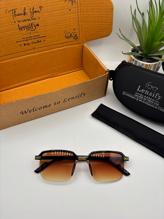 NERO SQUARE RIMLESS