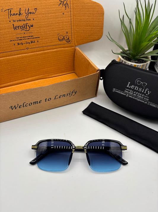 NERO SQUARE RIMLESS